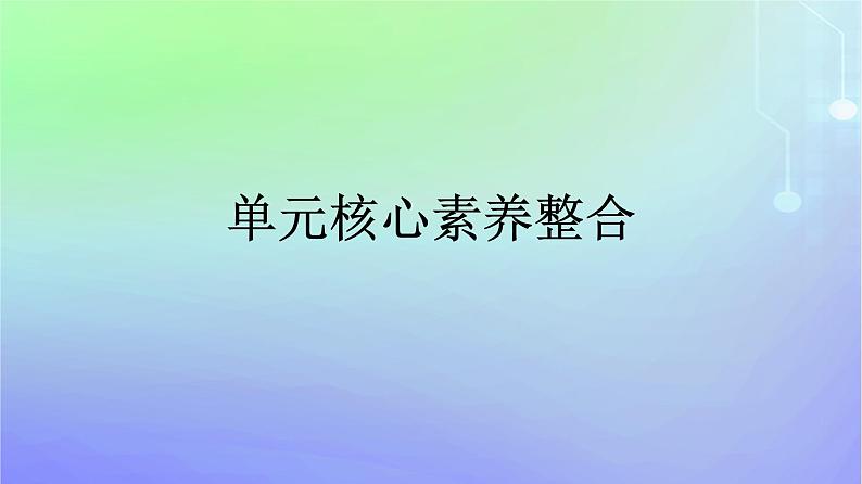 广西专版2023_2024学年新教材高中政治第2单元家庭与婚姻单元核心素养整合课件部编版选择性必修2第1页