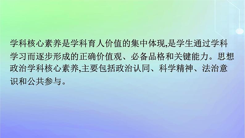 广西专版2023_2024学年新教材高中政治核心素养微专题课件部编版选择性必修202