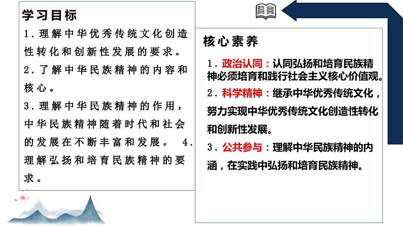 7.3+弘扬中华优秀传统文化与民族精神 课件-高中政治统编版必修4第3页