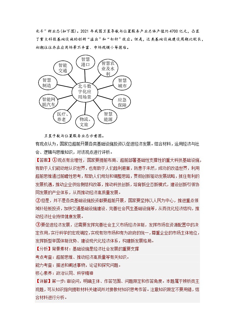 专题14  科学思维与创新思维-2023年高考真题和模拟题政治分项汇编03