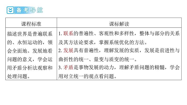 第三课 唯物辩证法的联系观和发展观课件-2024届高考政治一轮复习统编版必修四哲学与文化第6页