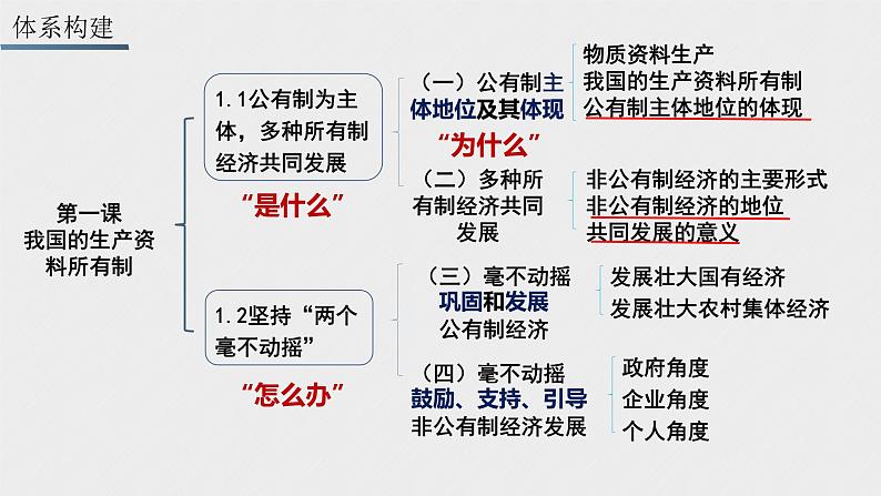 第一课 我国的生产资料所有制 课件-2024届高考政治一轮复习统编版必修二经济与社会05