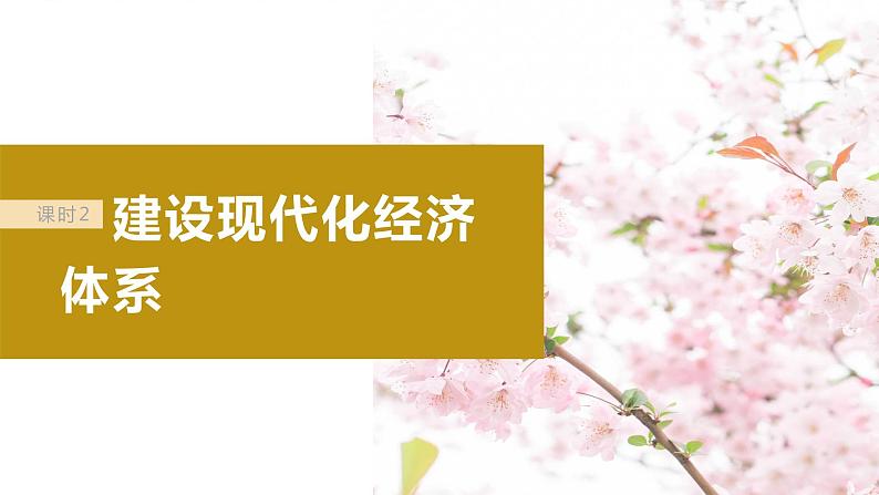 2024届高考政治一轮复习（部编版江苏专用）必修2经济与社会第七课课时2建设现代化经济体系课件第2页