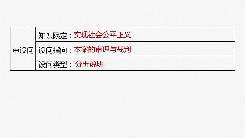 2024届高考政治一轮复习（部编版江苏专用）选择性必修2法律与生活第三十四课大题攻略主观题对“维护社会公平正义”的考查课件06