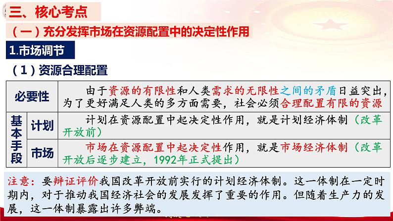 第二课 我国的社会主义市场经济体制 课件-2024届高考政治一轮复习统编版必修二经济与社会07