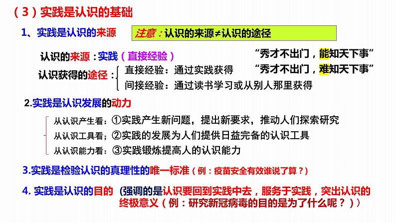 第四课 探索认识的奥秘课件-2024届高考政治一轮复习统编版必修四哲学与文化第7页