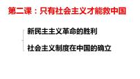 高中政治 (道德与法治)人教统编版必修1 中国特色社会主义新民主主义革命的胜利备课课件ppt