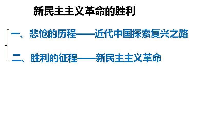 2.1 新民主主义革命的胜利课件-2023-2024学年高中政治统编版必修一中国特色社会主义第2页