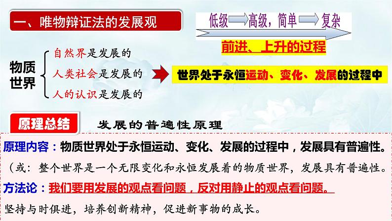 3.2 世界是永恒发展的课件 2023-2024学年高中政治统编版必修四哲学与文化08