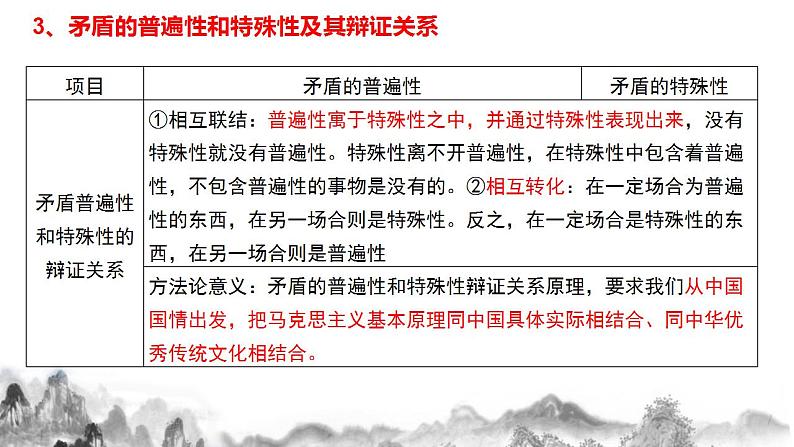 3.3唯物辩证法的实质与核心复习课件 2024届高考政治一轮复习统编版必修四哲学与文化第7页