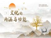 7.1 文化的内涵与功能 课件-2023-2024学年高中政治统编版必修四哲学与文化
