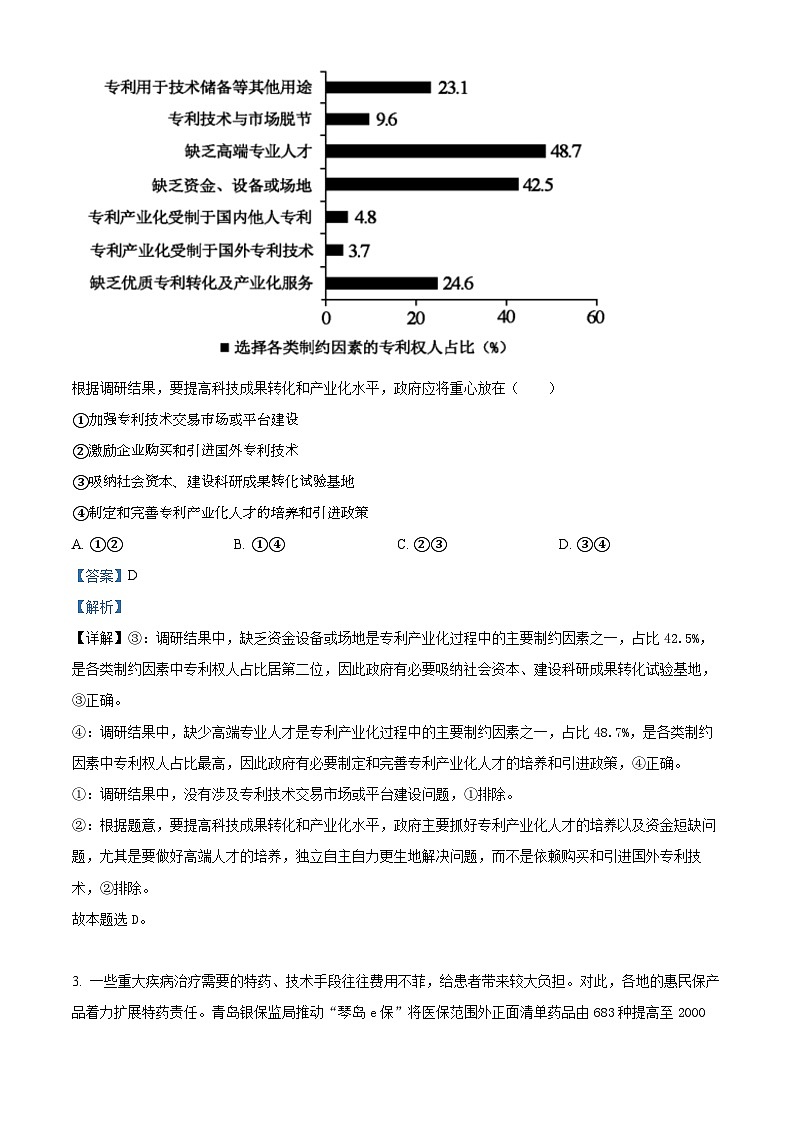 江苏省基地大联考2023-2024学年高三上学期第一次质量监测政治试题02