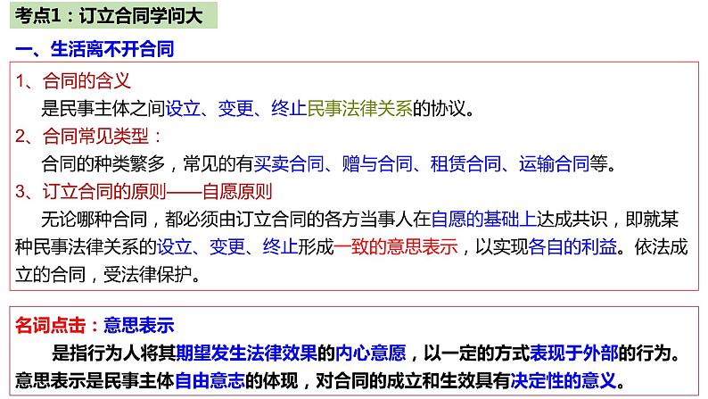 第三课 订约履约 诚信为本 课件-2024届高考政治一轮复习统编版选择性必修二法律与生活第3页