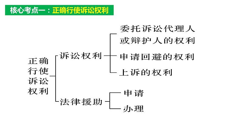 第十课 诉讼实现公平正义 课件-2024届高考政治一轮复习统编版选择性必修二法律与生活03