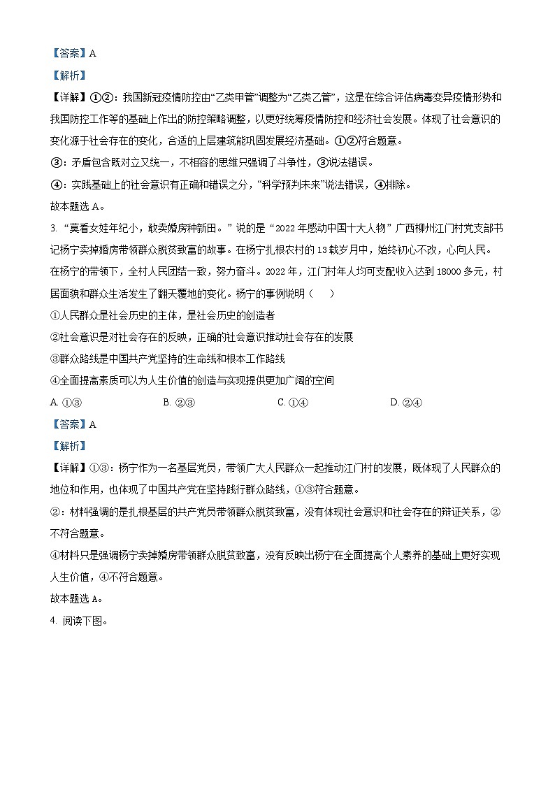 2024宜城一中高二上学期9月月考政治试题含解析02