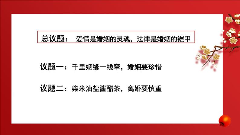 6.1 法律保护下的婚姻 课件-高中政治统编版选择性必修二法律与生活第4页