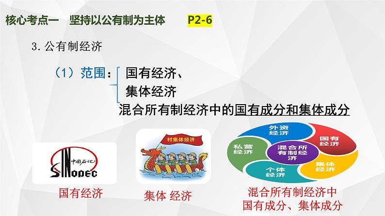 第一课 我国的生产资料所有制 课件-2024届高考政治一轮复习统编版必修二经济与社会08