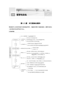 （部编版）高考政治一轮复习学案必修4　第18课　时代精神的精华（含解析）