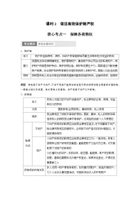 （部编版）高考政治一轮复习学案选择性必修2　第31课　课时2　依法有效保护财产权（含解析）