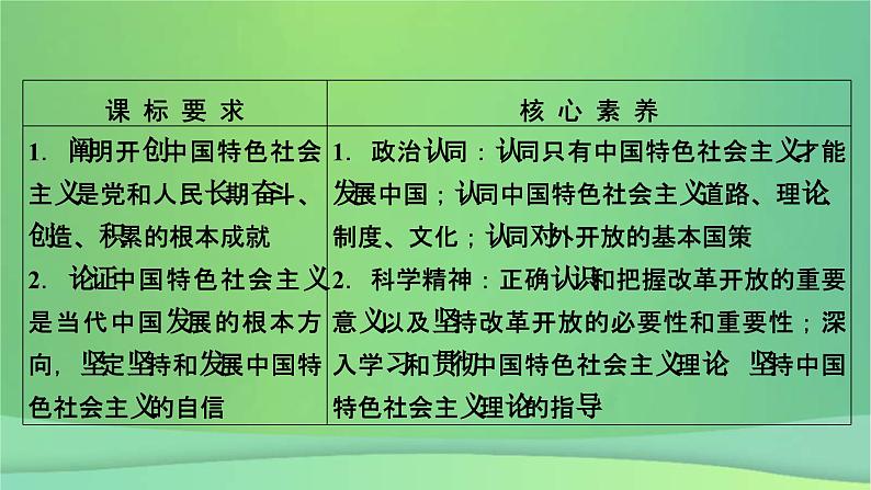 新高考政治一轮总复习课件第三课只有中国特色社会主义才能发展中国（含解析）05