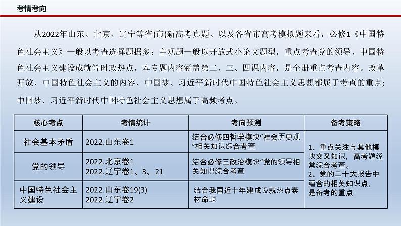 新高考政治二轮复习精品课件专题二站起来、富起来、强起来（含解析）第4页