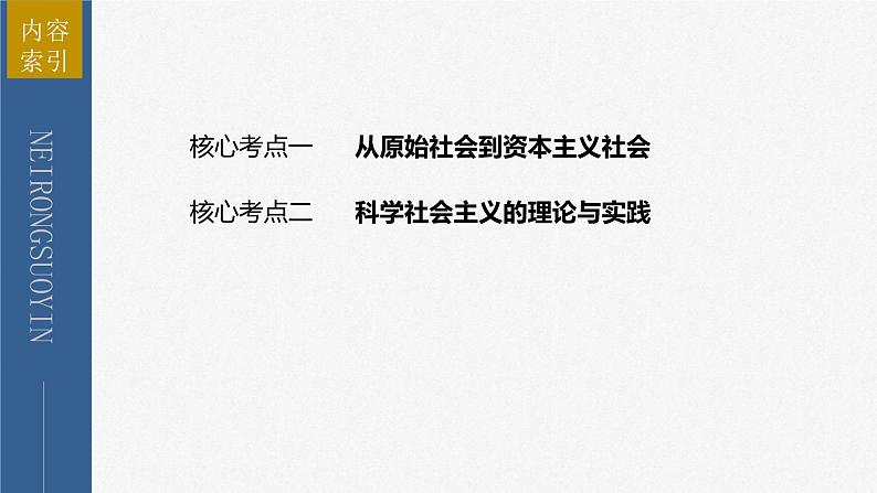 新高考政治二轮复习讲义课件专题1课时1　人类社会的发展进程（含解析）05