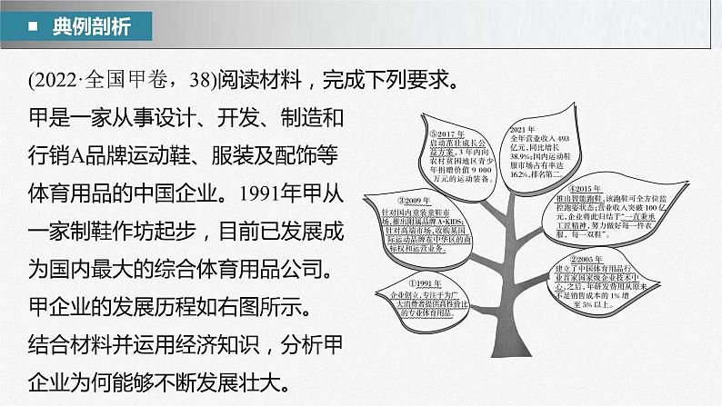 新高考政治二轮复习讲义课件专题4主观题题型突破　经济原因依据类（含解析）第5页