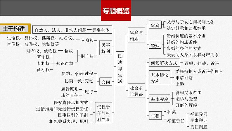 新高考政治二轮复习讲义课件专题13课时1　民事权利与义务（含解析）02