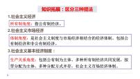 第二课 我国的社会主义市场经济体制 课件-2024届高考政治一轮复习统编版必修二经济与社会