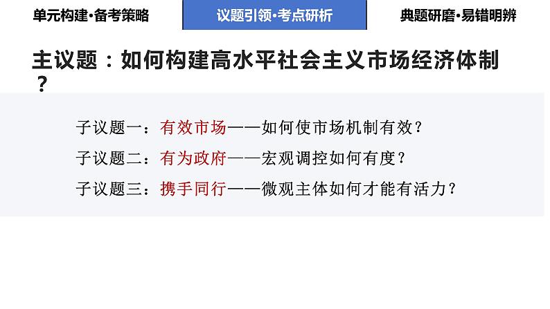 第二课 我国的社会主义市场经济体制 课件-2024届高考政治一轮复习统编版必修2 经济与社会 -05