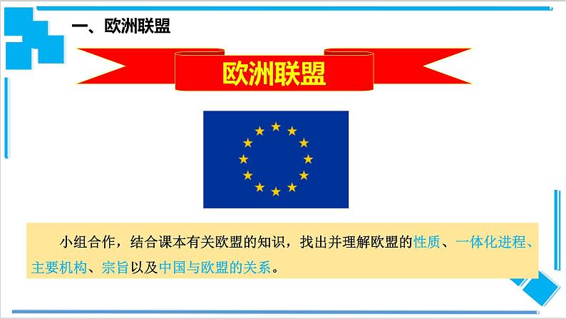 【核心素养目标】统编版高中政治选修一8.3   区域性国际组织  课件+教案+学案+同步练习（含答案）+视频05