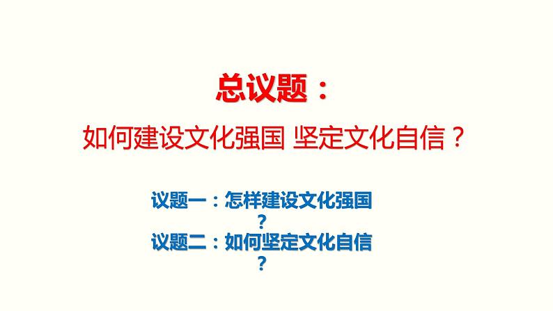 9.3 文化强国与文化自信课件-高中政治统编版必修四哲学与文化第4页