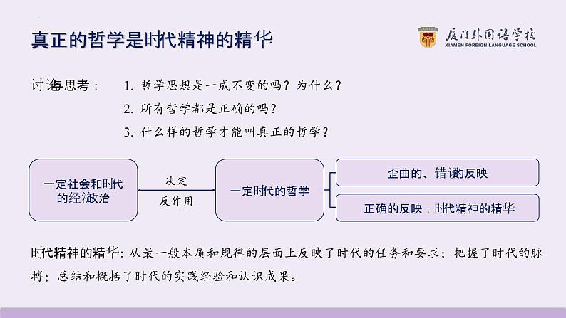 第一课 时代精神的精华 课件-2024届高考政治一轮复习统编版必修四哲学与文化第4页