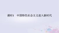 高中政治 (道德与法治)人教统编版必修1 中国特色社会主义中国特色社会主义进入新时代课文内容ppt课件