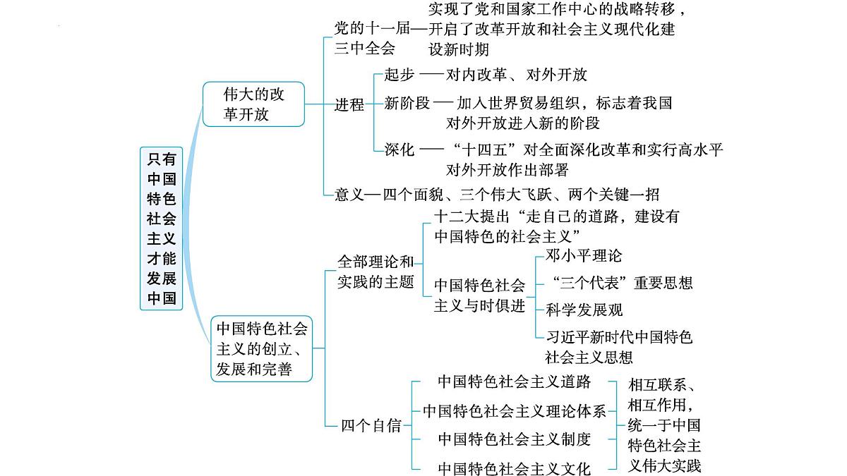 考点04  只有中国特色社会主义才能发展中国主观题课件-2024届高考政治一轮复习统编版必修一中国特色社会主义第4页