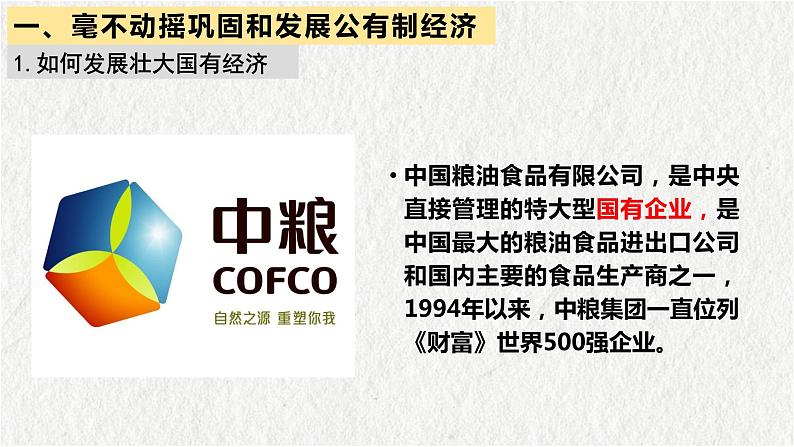 1.2 坚持“两个毫不动摇” 课件-2023-2024学年高中政治统编版必修二经济与社会第5页