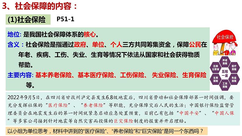 4.2我国的社会保障 课件-2023-2024学年高中政治统编版必修二经济与社会 (1)第8页