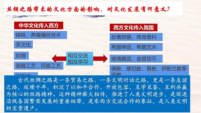 8.2文化交流与文化交融课件-2023-2024学年高中政治统编版必修四哲学与文化05