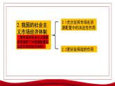 2.1 充分发挥市场在资源配置中的决定性作用 同步练习-2023-2024学年高中政治统编版必修二经济与社会课件PPT