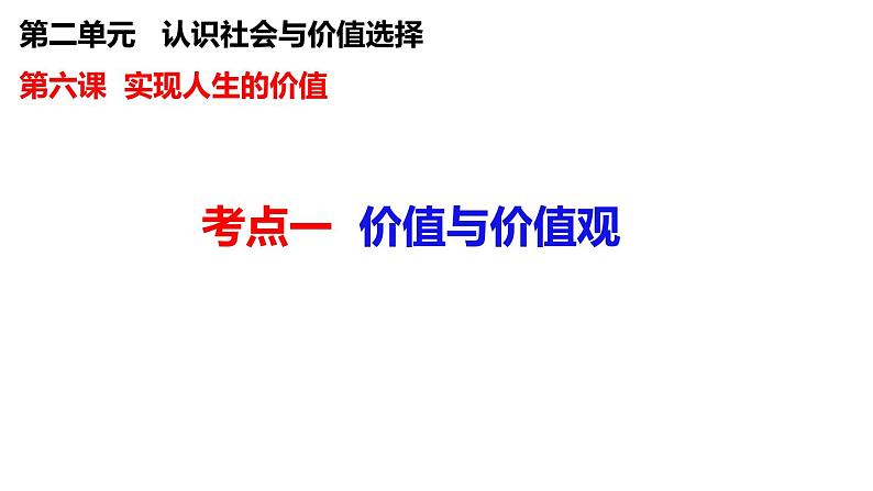 第六课 实现人生的价值课件-2024届高考政治一轮复习统编版必修四哲学与文化04