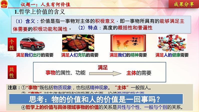 第六课 实现人生的价值 课件03