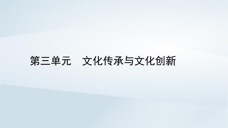 新教材适用2023_2024学年高中政治第3单元文化传承与文化创新第8课学习借鉴外来文化的有益成果第3框正确对待外来文化课件部编版必修4第1页