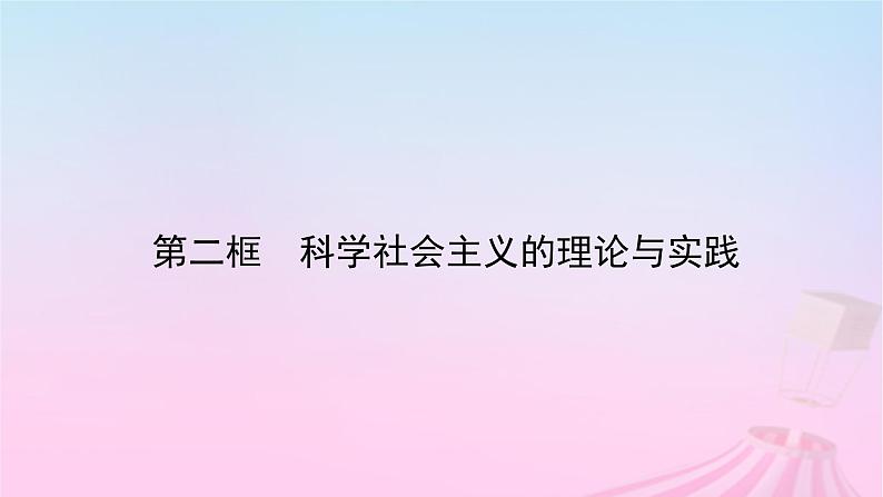 新教材适用2023_2024学年高中政治第1课社会主义从空想到科学从理论到实践的发展第2框科学社会主义的理论与实践课件部编版必修102