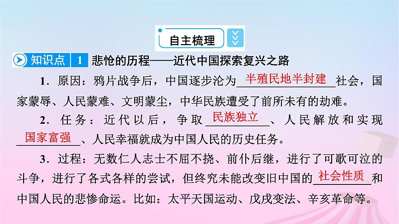 新教材适用2023_2024学年高中政治第2课只有社会主义才能救中国第1框新民主主义革命的胜利课件部编版必修1第7页