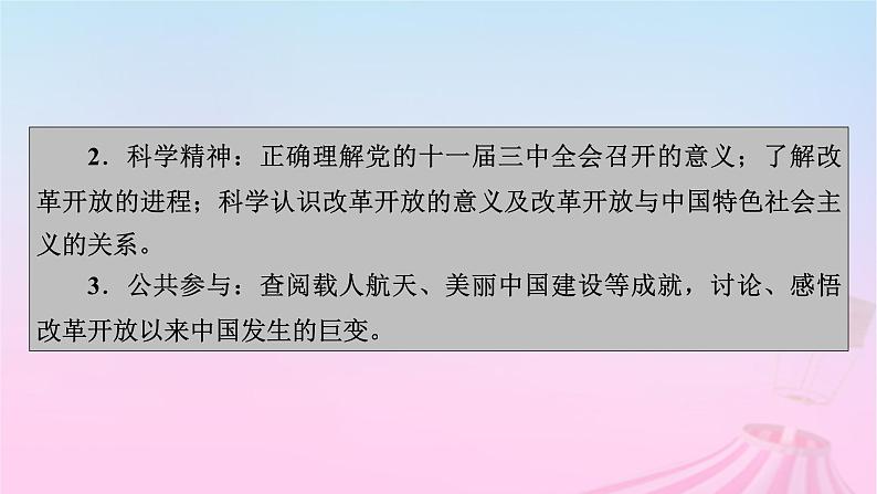 新教材适用2023_2024学年高中政治第3课只有中国特色社会主义才能发展中国第1框伟大的改革开放课件部编版必修1第6页