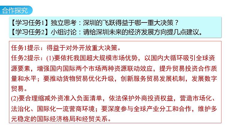 7.1 开放是当代中国的鲜明标识 课件 2023-2024学年高中政治统编版选择性必修一当代国际政治与经济第7页