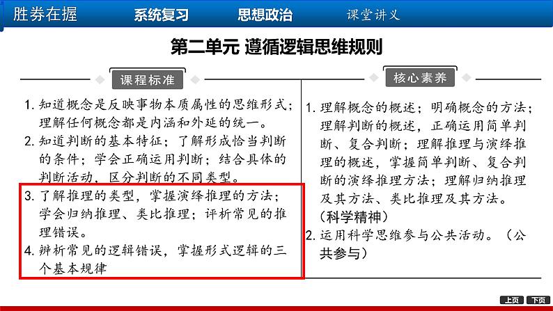 第六课 掌握演绎推理方法课件-2024届高考政治一轮复习统编版选择性必修三逻辑与思维03