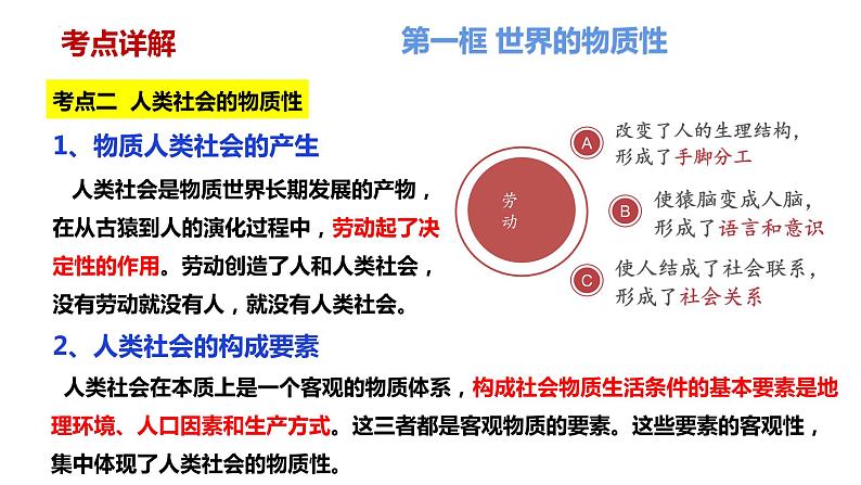 第二课 探究世界的本质 课件-2024届高考政治一轮复习统编版必修四哲学与文化第6页