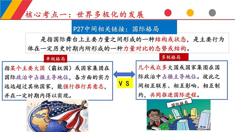 第三课 多极化趋势课件-2024届高考政治一轮复习统编版选择性必修一当代国际政治与经济第8页