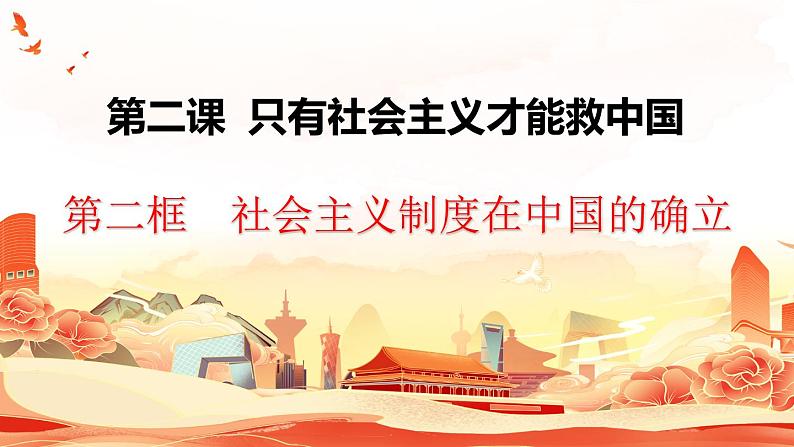 2.2+社会主义制度在中国的确立-2023-2024学年高一政治精品同步课件（统编版必修1）第4页